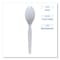 Boardwalk Mediumweight Polystyrene Cutlery, Teaspoon, White, PK1000 BWK SPOONMWPS - alternate 5